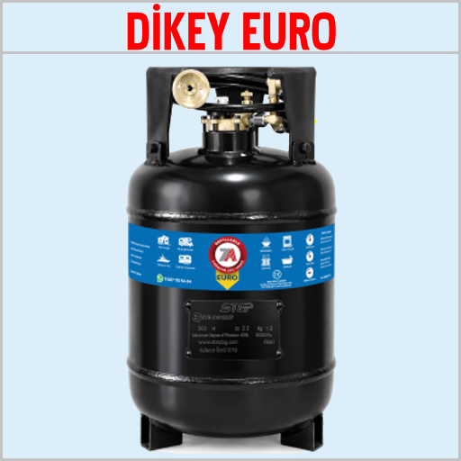 DİKEY EURO Karavan Lpg Tankları
